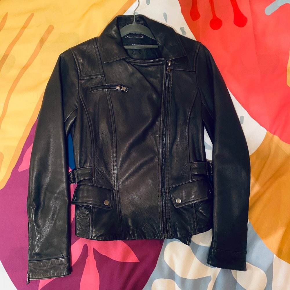 ✨SOLD✨Banana Republic Genuine Leather Jacket